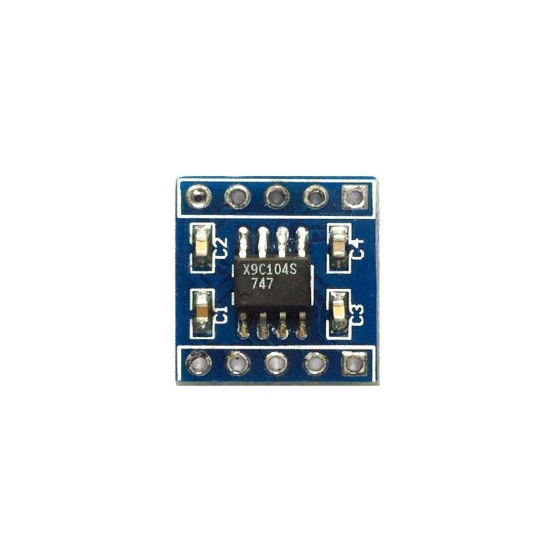 X9c104 digital potentiometer module