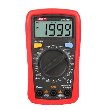 UT131C Palm Size Digital Multimeter, Temperature Measurement