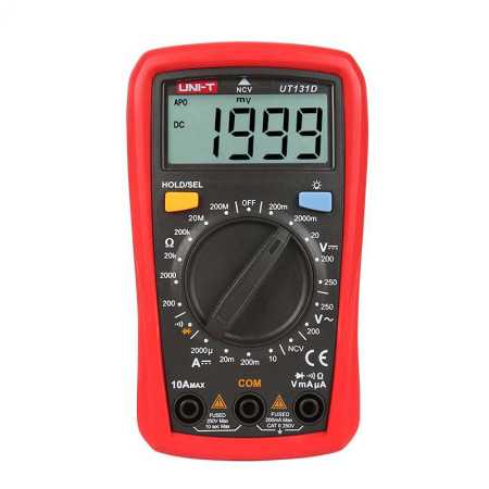 UT131D Digital Multimeter, Palm Size, 2000 Counts, CAT II 250V