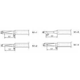 79-1110 N1-1 Spare tip for ZD-81N, ZD-90, ZD-200, ZD-707