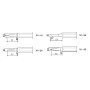 79-1126 (N1-26) Spare tip ZD-200NDJ, ZD-200NDQ, ZD-707NL, ZD-929B/C, ZD-931, ZD-937