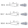 79-1566 N5-6 spare tip for ZD-8915, ZD-8917