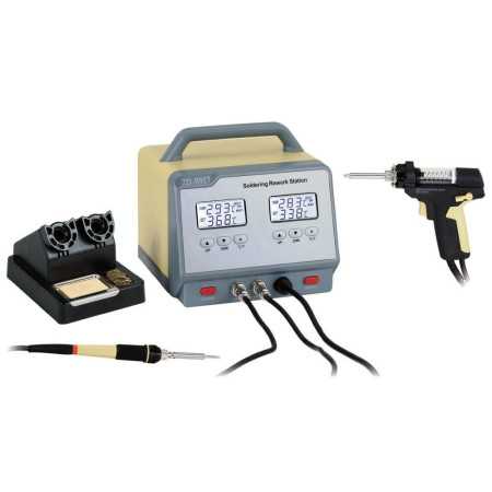 ZD-8917 soldering station, desoldering station, 2-channel, 150 W