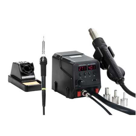 ZD-8922 soldering station, hot air station, rework station, 2-channel, 360 W