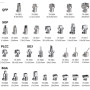 79-3921 Spare nozzle for ZD-912, ZD-939L, ZD-939D