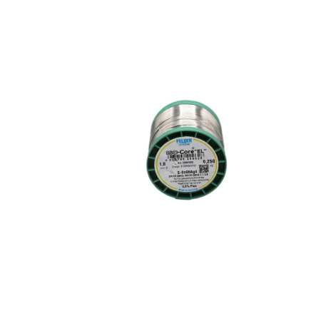 20961020 Felder solder wire, no-clean, lead-free, Sn96Ag4, 1 mm, 250g, roll
