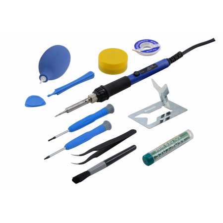 ZD-972P Soldering iron set, 10 pieces