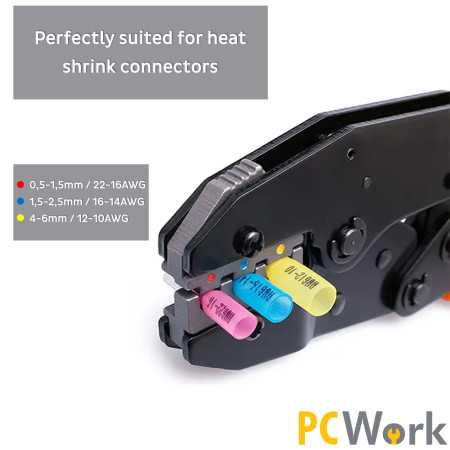 PCW04B Ratcheting Crimping Plier