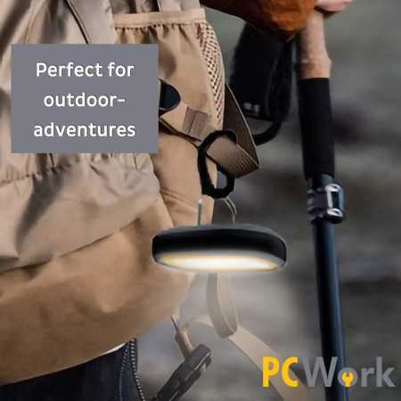 PCW12J LED Camping Light Outdoor Lamp Rechargeable 450lm Camping Lamp Power Bank