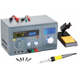 ZD-8901 3in1 soldering station, multimeter, lab power supply