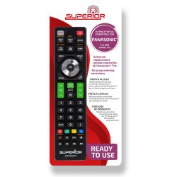 Replacement remote control for Panasonic (SUPTRB011)