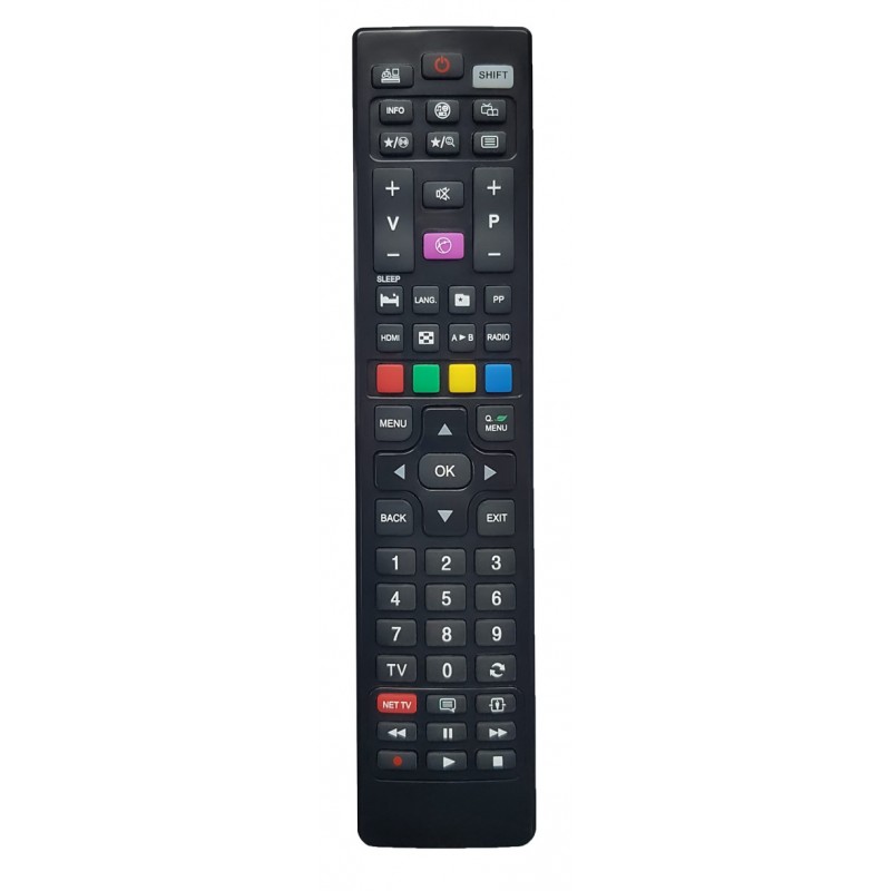 SUPERIOR Telefunken and Vestel Smart TV – Replacement Remote Control (SUPTRB018)