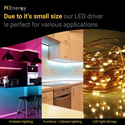 PCE20-12-1,66-LED-S LED Driver Slim； 12V； 1,66A； 20W